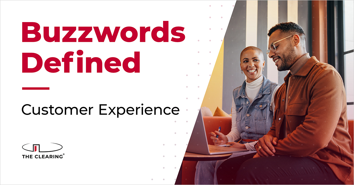 Buzzwords Defined Customer Experience Graphic